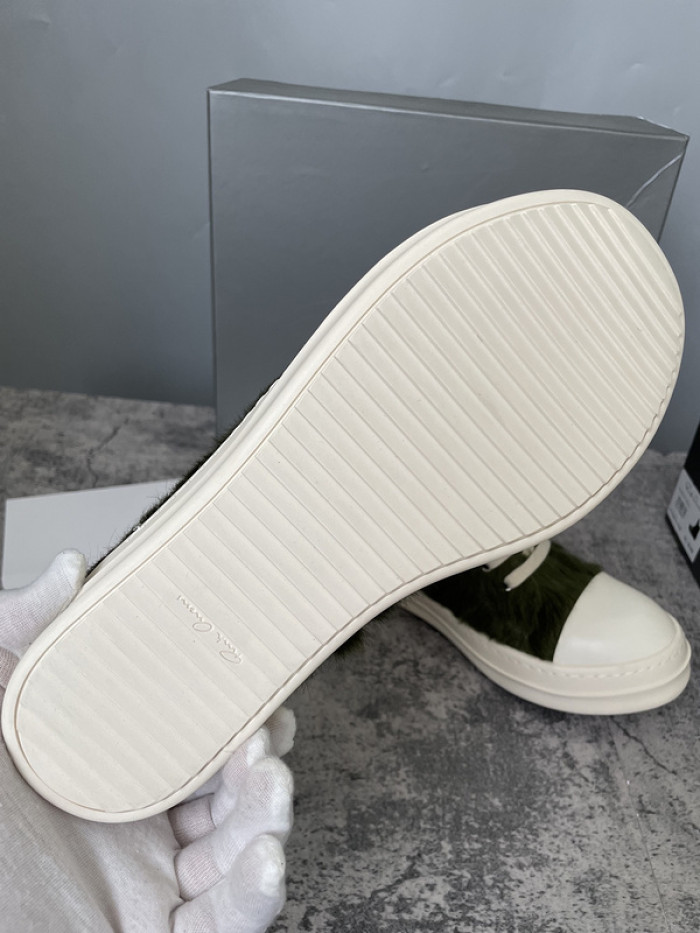 RICK OWENS SNEAKER (SUEDE)