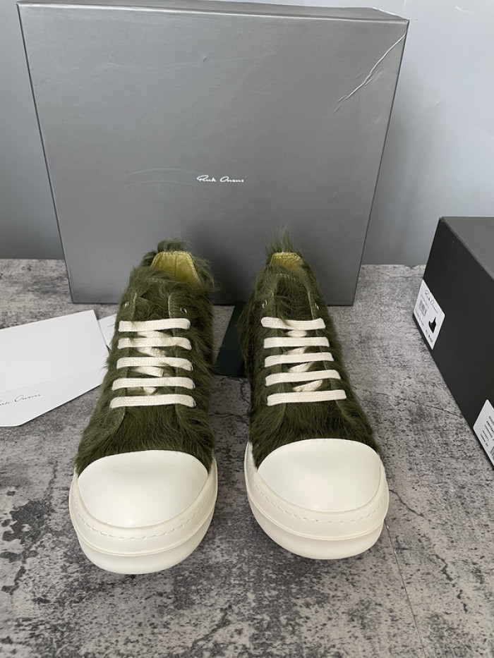 RICK OWENS SNEAKER (SUEDE)