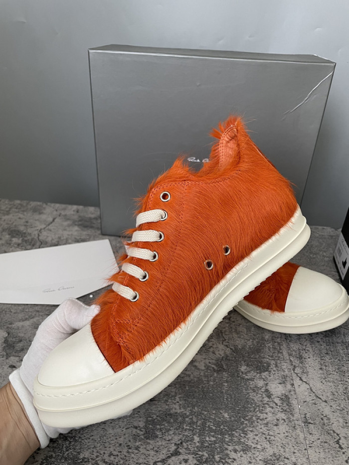 RICK OWENS SNEAKER (SUEDE)