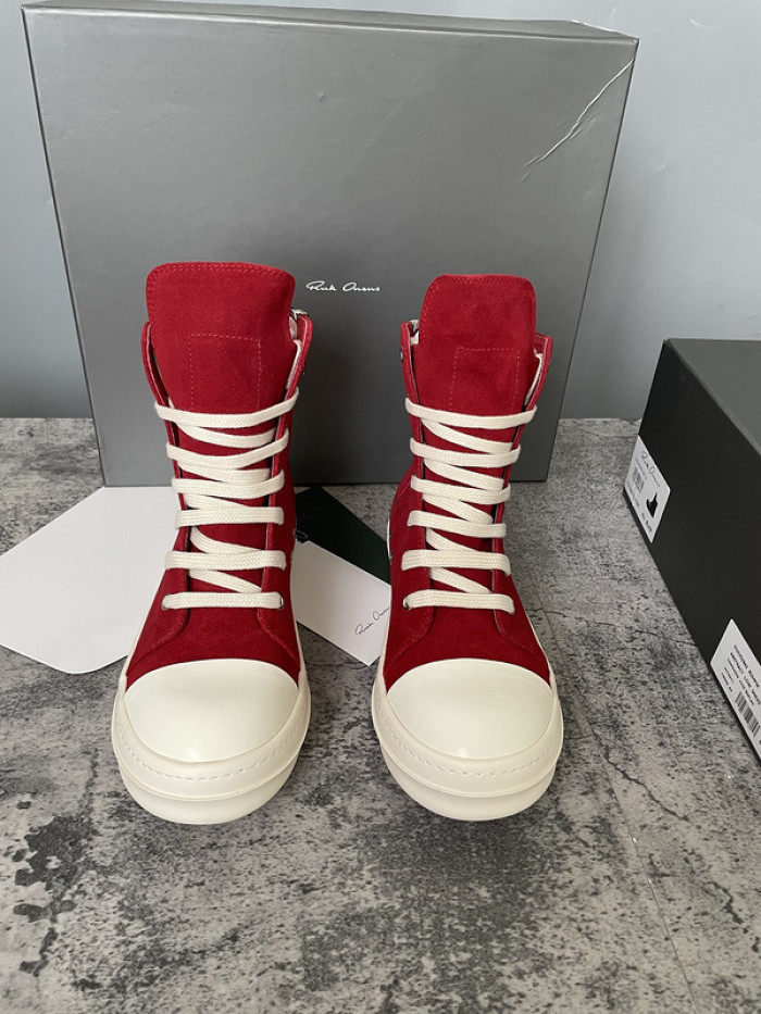RICK OWENS SNEAKER (SUEDE)