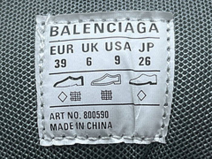 Ba*len*cia*ga TRACK 800590 WTRHK 1013