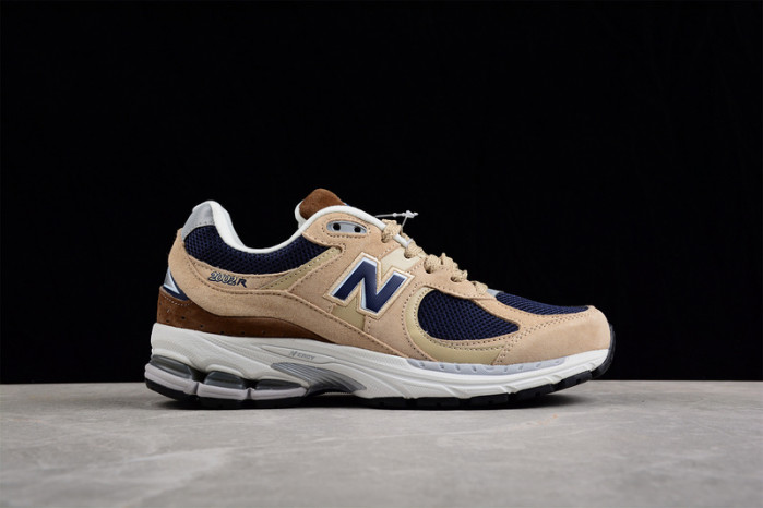 new balance 2002r beige navy blue ml2002r5