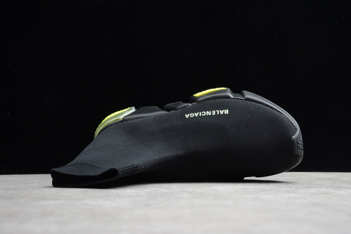 Ba*len*cia*ga speed trainer sneakers with yellow bottom wt-9030