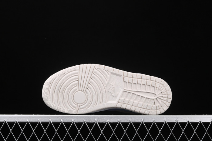 JORDAN 1 MID MULTI-COLOR SWOOSH PHANTOM (GS) 555112-035