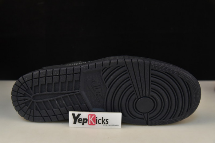 travis scott x air jordan 1 low “black phantom” dm7866-100