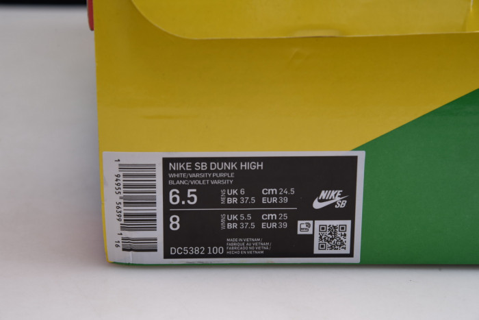 nike dunk high wmns “varsity purple” dc5382-100