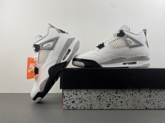 Air Jordan 4 "White Cement" 2025 FV5029-100