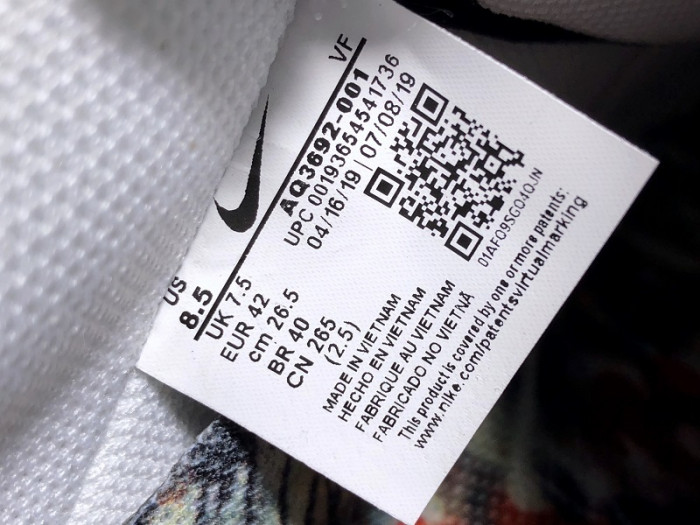 air force 1 low g-dragon peaceminusone para-noise aq3692-001