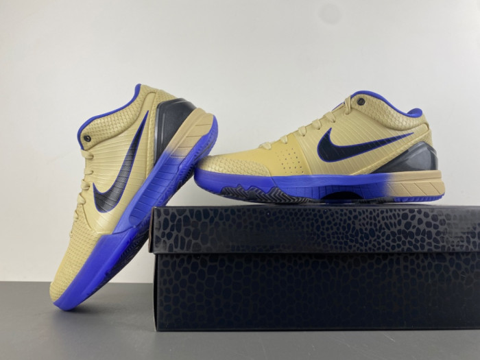 FC Barcelona Nike Kobe 4 Protro Team Gold IM2532-701