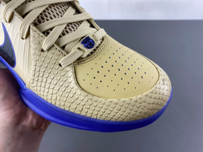 FC Barcelona Nike Kobe 4 Protro Team Gold IM2532-701