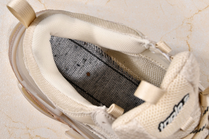 Ba*len*cia*ga TRIPLE S TRAINERS CLEAR SOLE TRAINER WHITE W09O5 8123