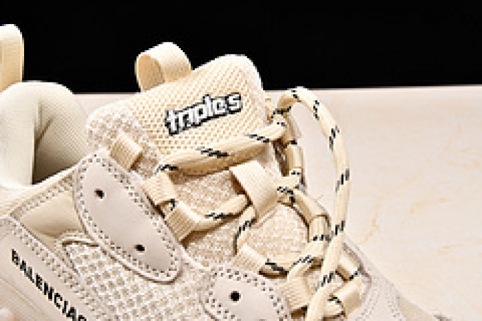 Ba*len*cia*ga TRIPLE S TRAINERS CLEAR SOLE TRAINER WHITE W09O5 8123