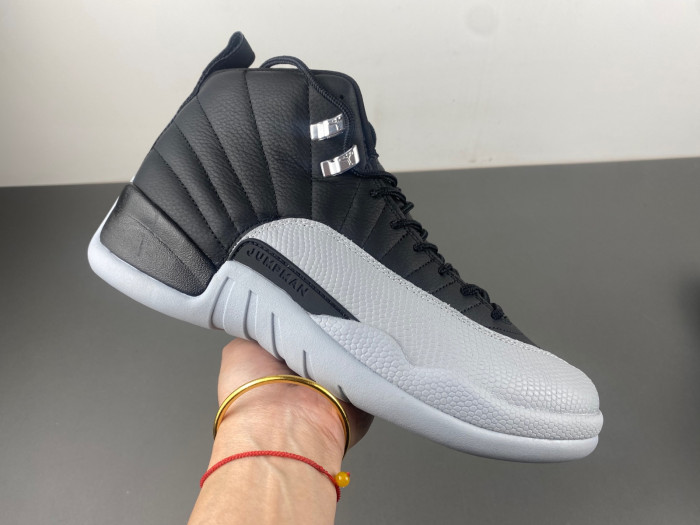 Air Jordan 12 BLACK/WOLF GREY BLACK/WOLF GREY