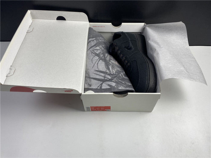 stussy x nike air force 1 low “black” cz9084-001