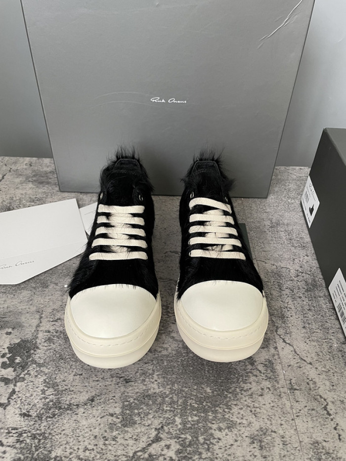RICK OWENS SNEAKER (SUEDE)