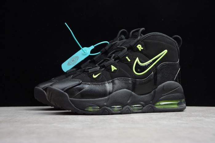 air max uptempo 95 black/fluorescent green 922936-002