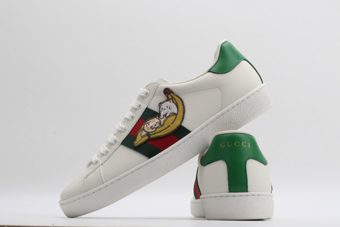 g*u*i ace embroidered low-top sneaker e2315