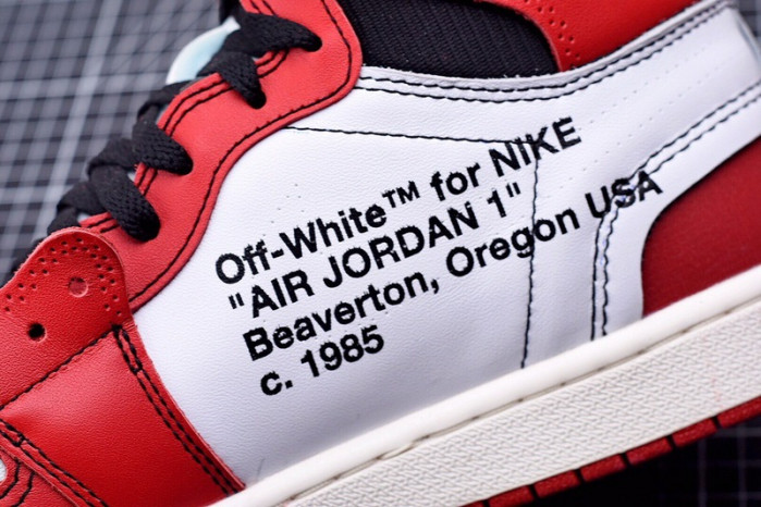 air jordan 1 x ow chicago aa3834-101