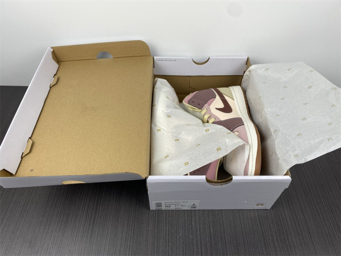 air jordan 1 mid se dark pony smoky mauve do7440-821